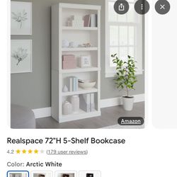 5 Shelf Book Shelf New In Box 
