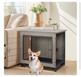 New Wooden Dog Crate - size small
