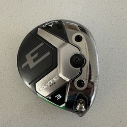 Callaway Elyte Triple Diamond 3 Wood Head only Right handed Good condition 
