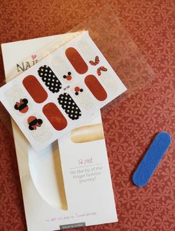 Beautiful Mickey Mouse Nail Wraps/Stickers