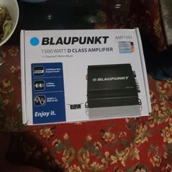 Blaupunkt 1500 Watt D Class Amplifier