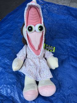 Beetlejuice Barbara 18" Collectible Plush Set Spirit Halloween Exclusive w. Tag