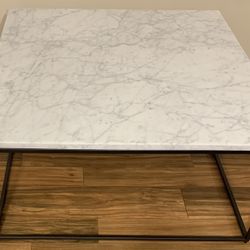 West Elm Marble Coffee Table 