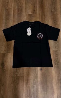 Black red Crome Hearts Tee