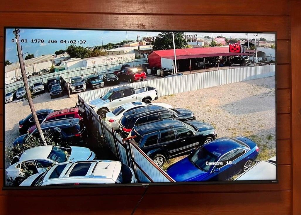 4 Camaras De Seguridad 4 CCTV Security Cameras With Recorder❗️INSTALLED❗️INSTALADAS 💯