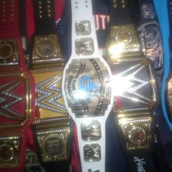 WRESTLEMANIA WWE CHAMPIONSHIP TITLE BELT