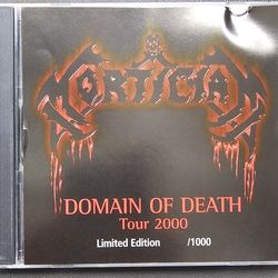 Mortician Domain Of Death Tour Cd Ltd 