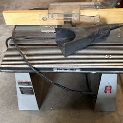 Porter Cable Router Table