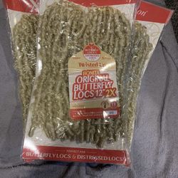 Butterfly Locs blonde 3 Packs