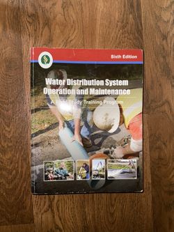 Water Distribution System Operation And Maintenance Book