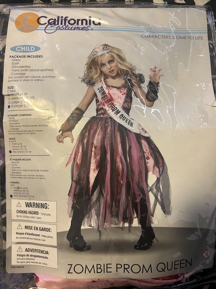 Zombie Prom Queen Costume