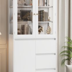 Display Cabinet 70.9” H Wayfair New In Box