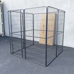 (Brand New) $180 Heavy Duty 5x5x5ft Tall 8-Panel Pet Playpen Dog Crate Kennel Exercise Cage Fence 