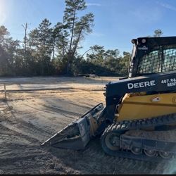 Drive ways  Forestry mulching  Land clearing  Bush hogging and Dirt moving  Finish Grade and Building Pad 