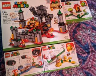 Super Mario Lego Collection Lot