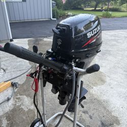 2015 Suzuki 9.9hp Four Stroke Outboard 