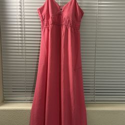 Long Pink Dress