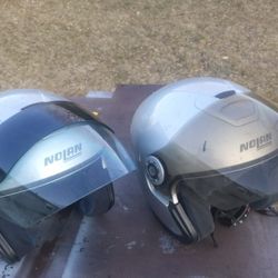 2 Adult Helmets 