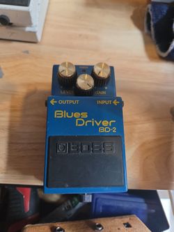 Boss blues driver guitar oedal bd-2