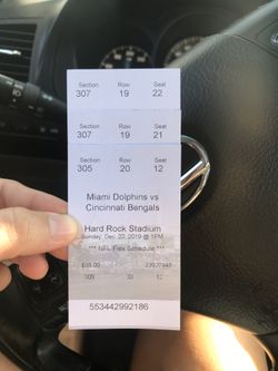 Miami Dolphins Tickets