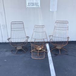 Mid Century Banana “Siesta”Lounge Plus 2 Chairs
