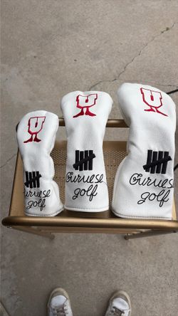 Undefeated/guruese golf club head cover collab