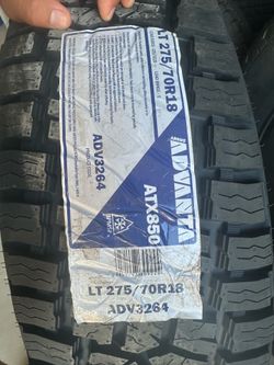 New tires LT275/70R18