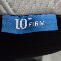 10" Full Sized Foam Mattress 