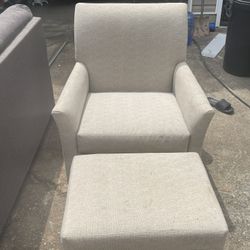 Chair  and Ottoman 
