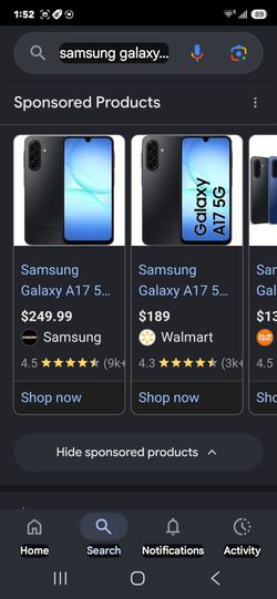 Samsung galaxy a17 5g unlocked