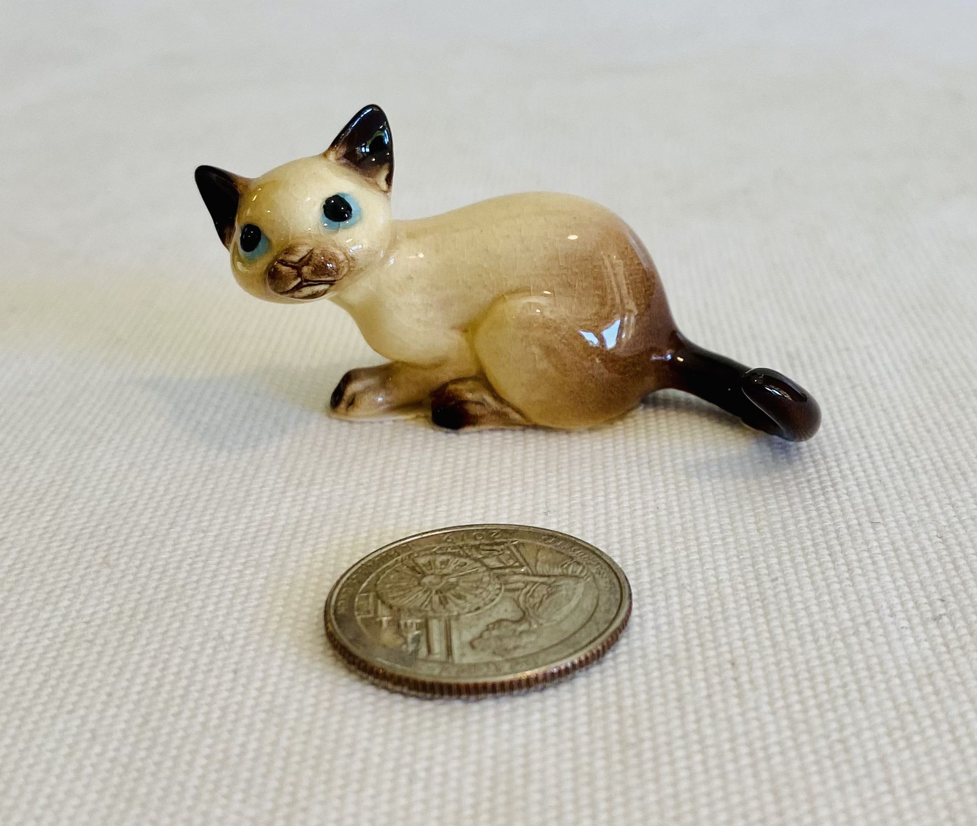 vintage hagen renaker cat miniature-  #10