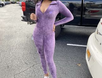 Purple Jumpsuit 