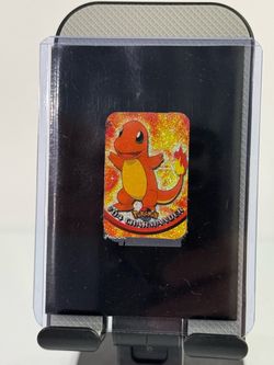 Topps Pokemon TV Animation Edition Charmander Small Sticker Card.