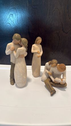 Willow Tree Figurines Set of 3 (can sell individually!)
