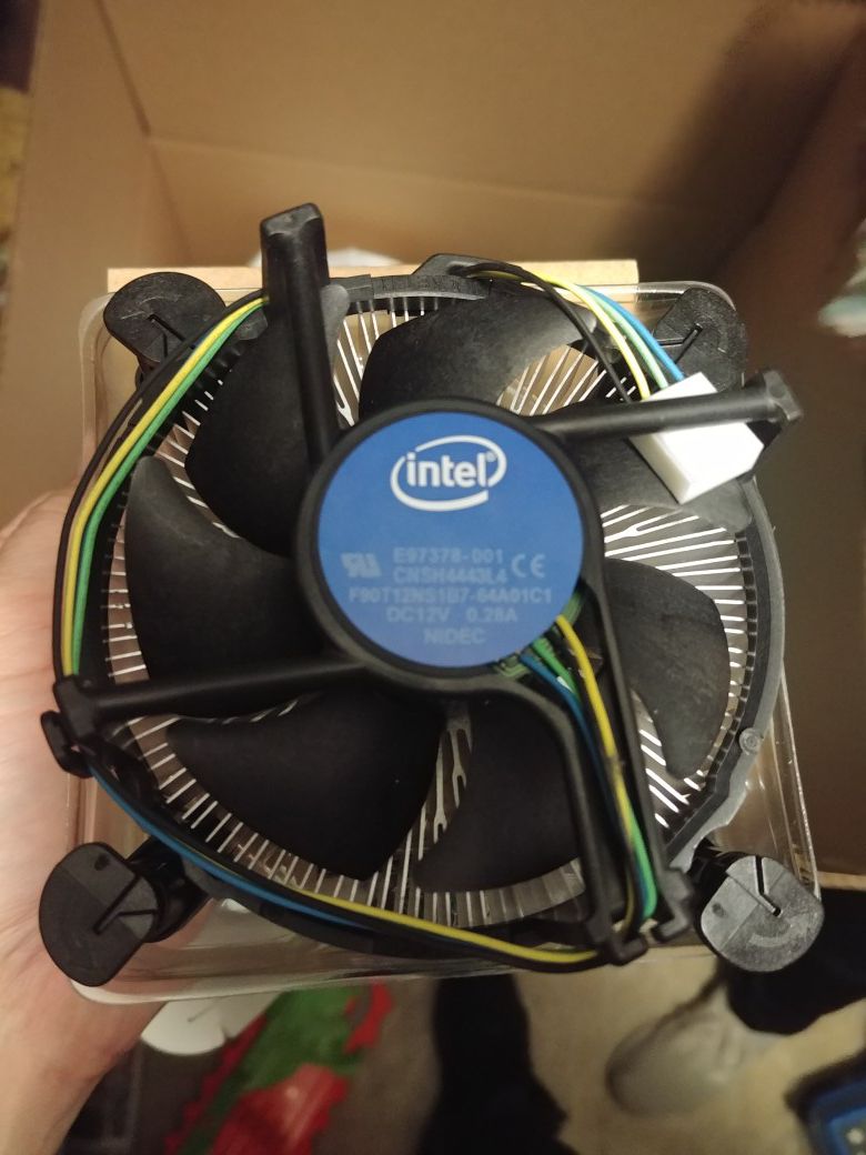 Oem stock Intel cooler