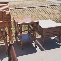 Antique Rolling Table 50.00 Obo.