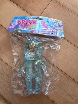 Sugar Swap Onesies Baby Blue Glitter