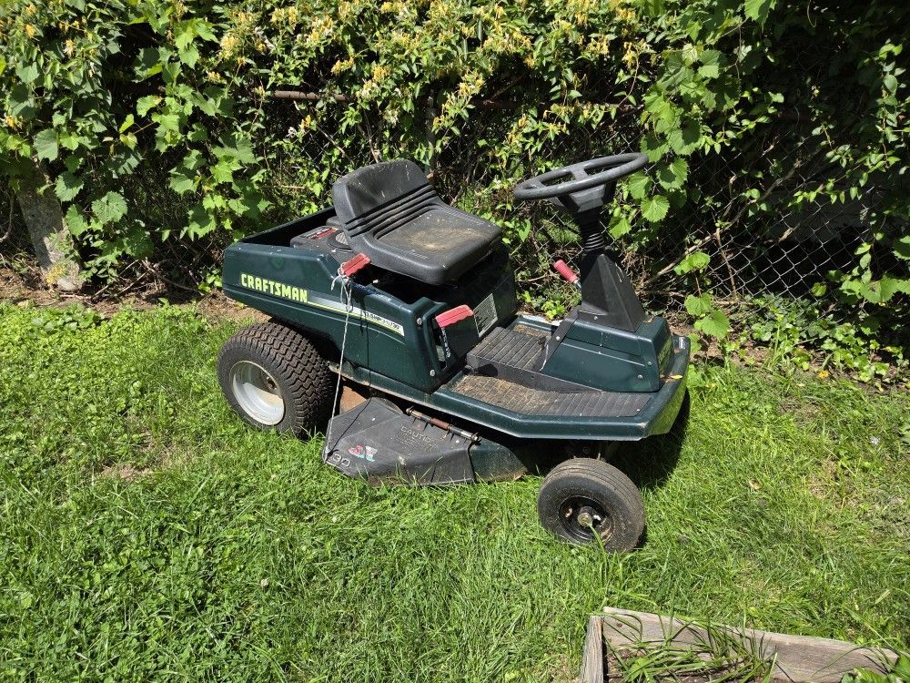 30 Inch Craftsman Riding Mower