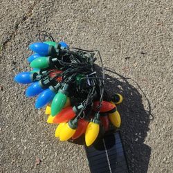 Solar Powered Xmas Lights New