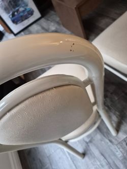 White Modern Plastic Chair
