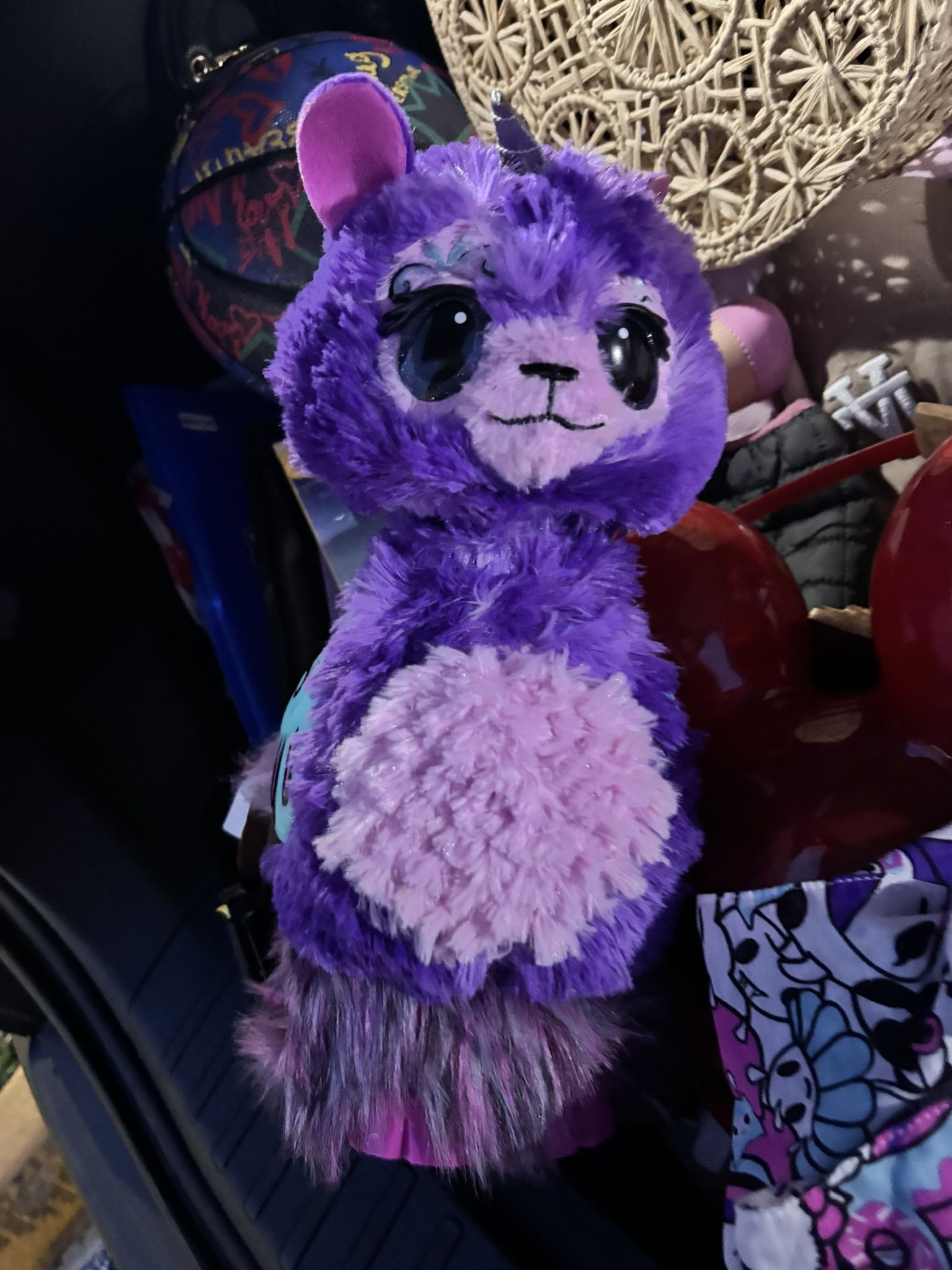 Hatchimal Purple Llama