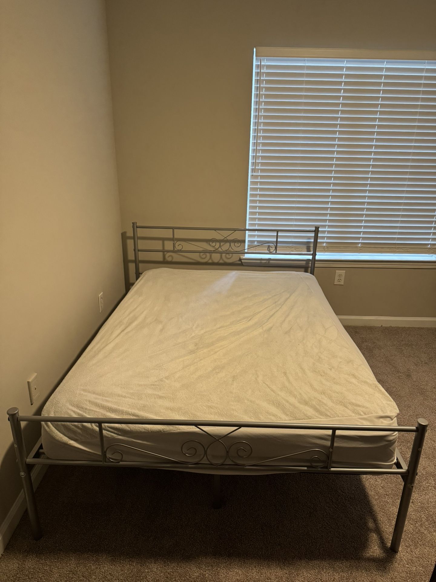 Full Size Bed Frame And Mattress