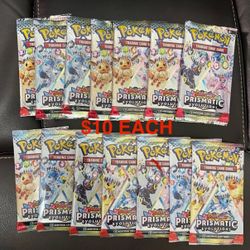 Pokemon Prismatic Evolutions Booster Pack