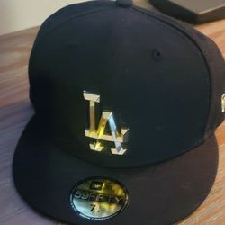 LA New Era 59/50.      7 1/4 Hat Size