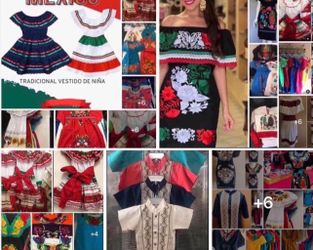 Variedad De Ropa Mexicana Para La Familia🇲🇽