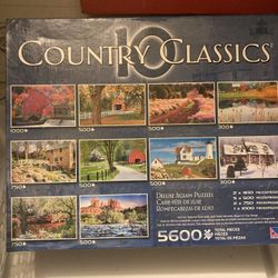 Country Classics Puzzles (10 In Total)