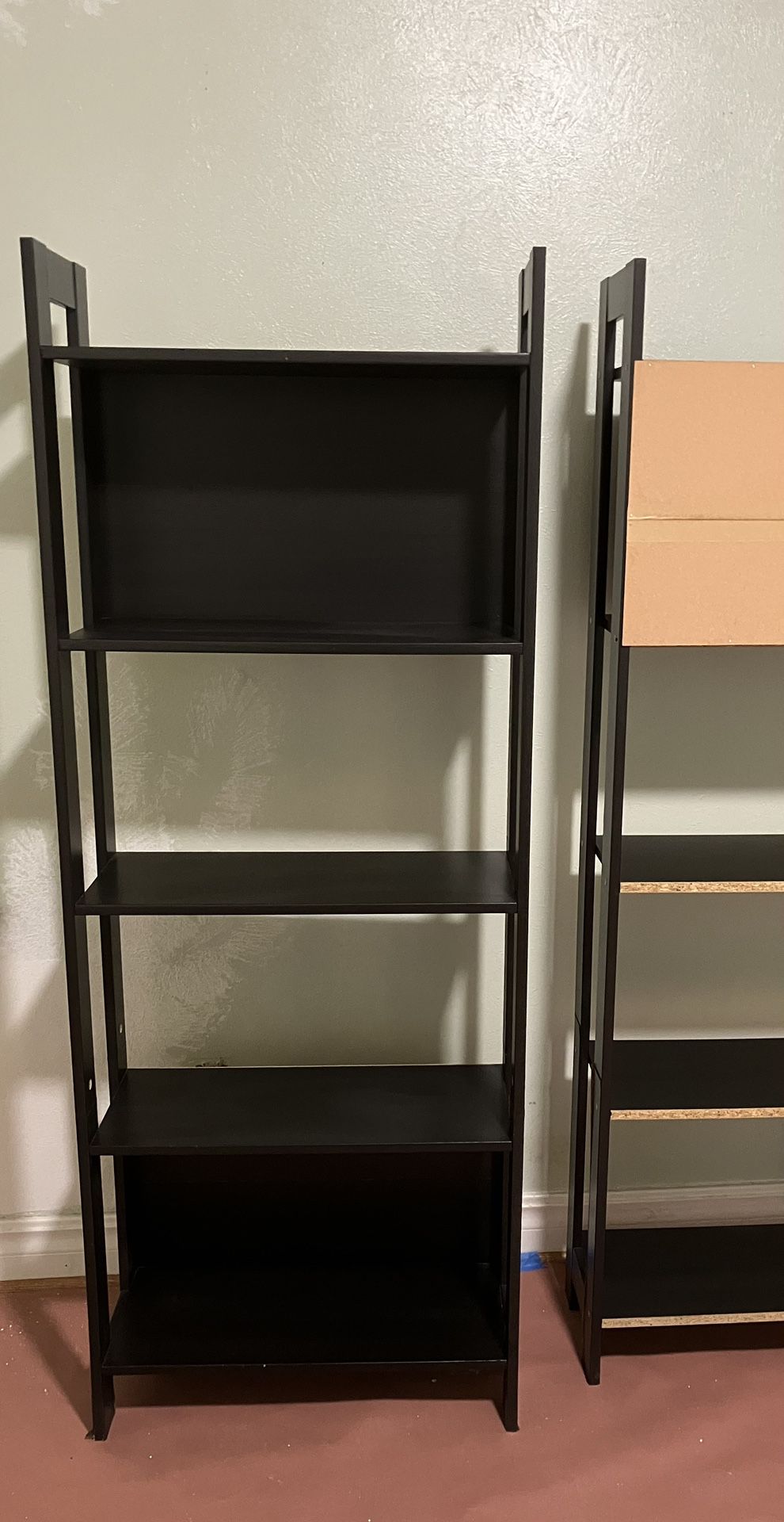 IKEA Bookcase, 5 Shelf Bookshelf, Espresso Brown [2 Of 5]