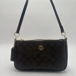 Dark brown nolita coach rep
