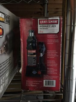 Craftsman 2-ton bottle jack - BRAND NEW
