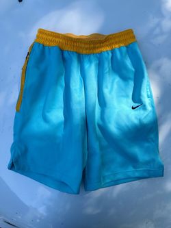 Nike Aqua Blue / Yellow Shorts